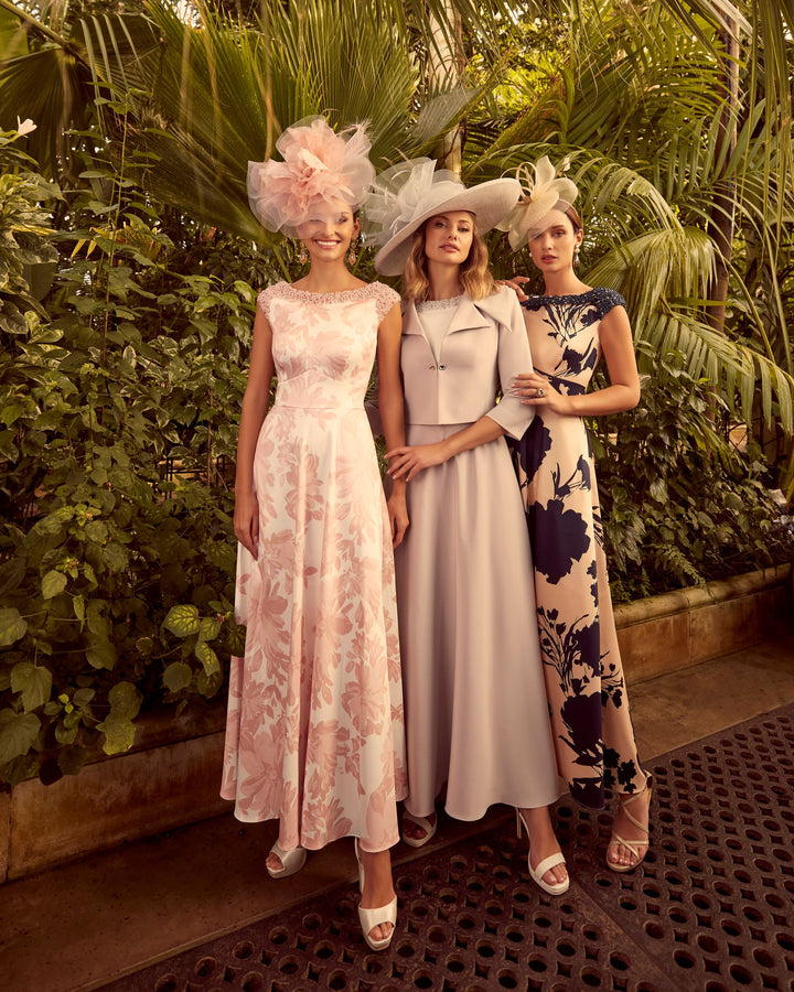 Invitations By Veni 36046 Ivory Blush Occasion Dress and Jacket