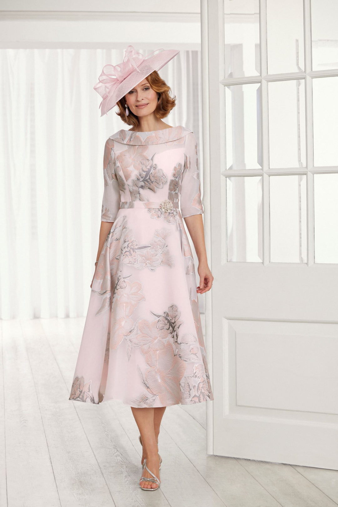Condici 71135 Pink Print Dress Arriving Soon!