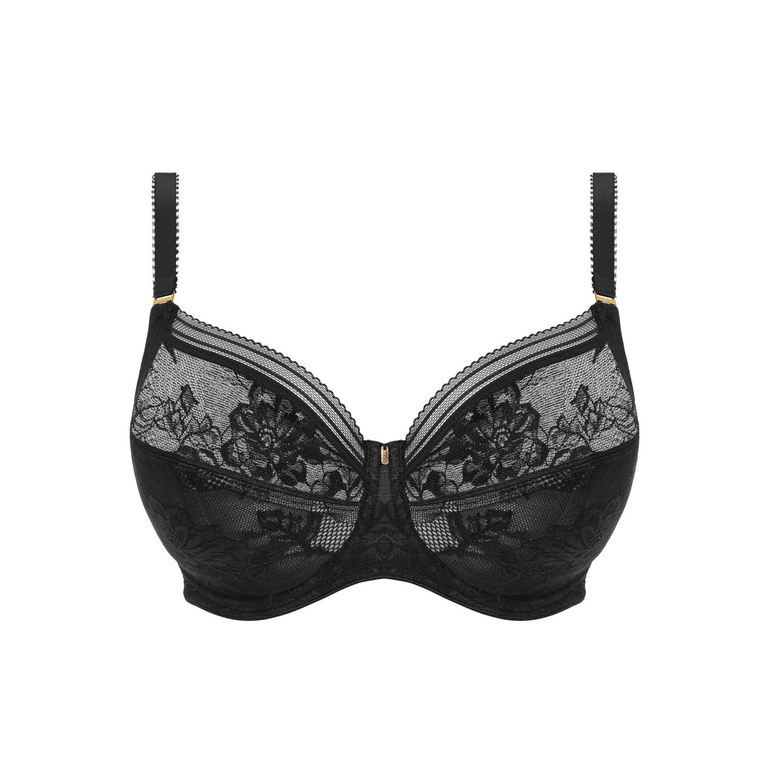 Fantasie FL102301 Fusion Lace Full Cup Side Support Black Bra