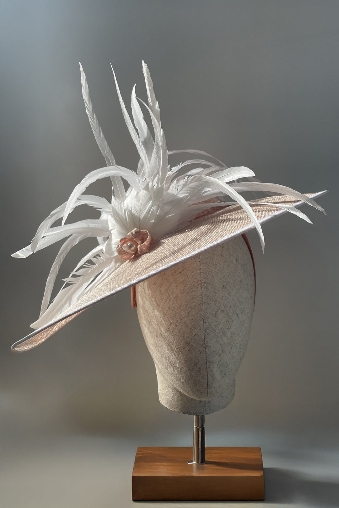 Bella Hat Hire Hatinator Blush - Rouge Boutique Inverness