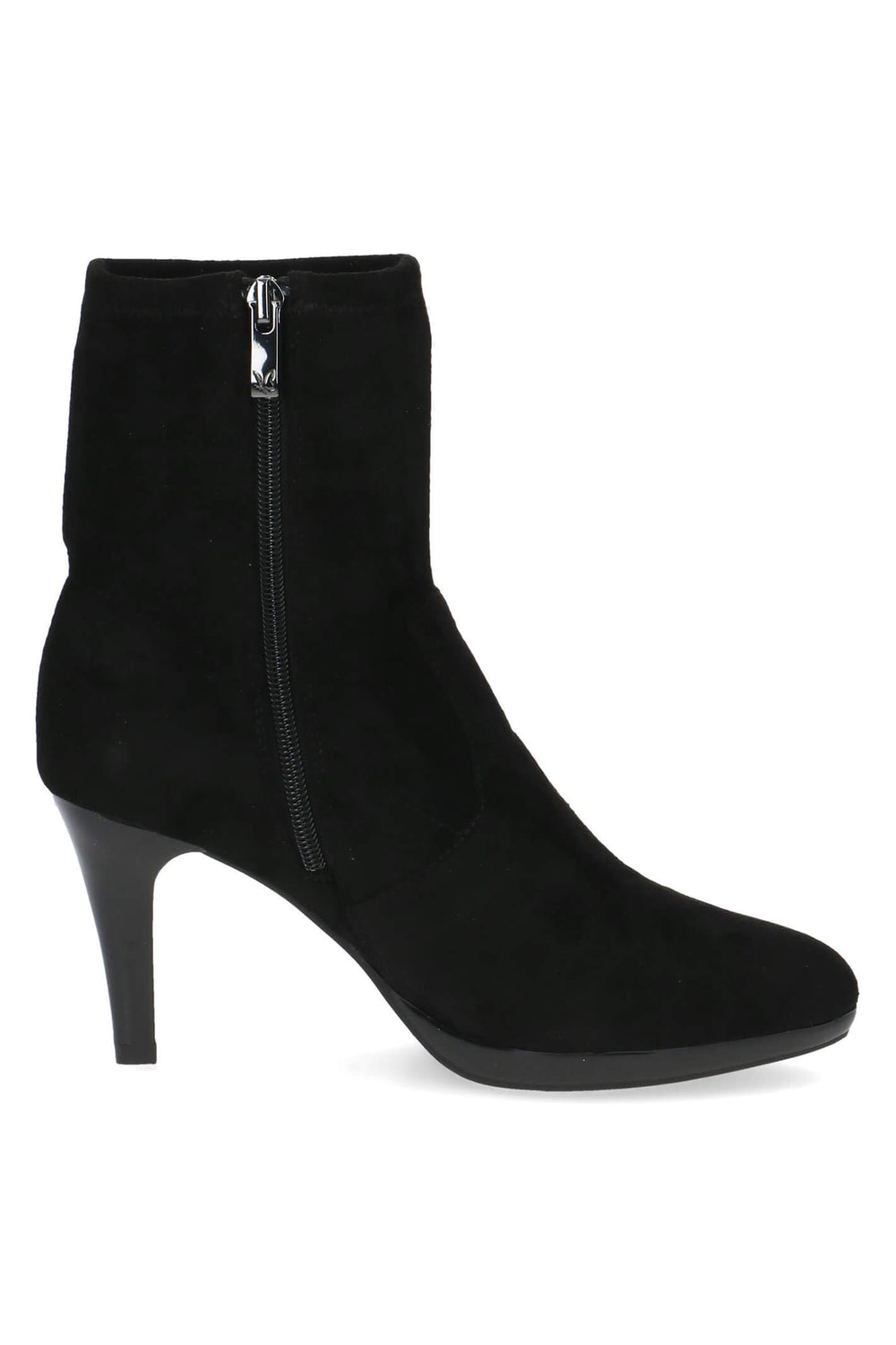 Caprice Ashley 9-25338-41-044 Black Stretch Ankle Boots - Rouge Boutique