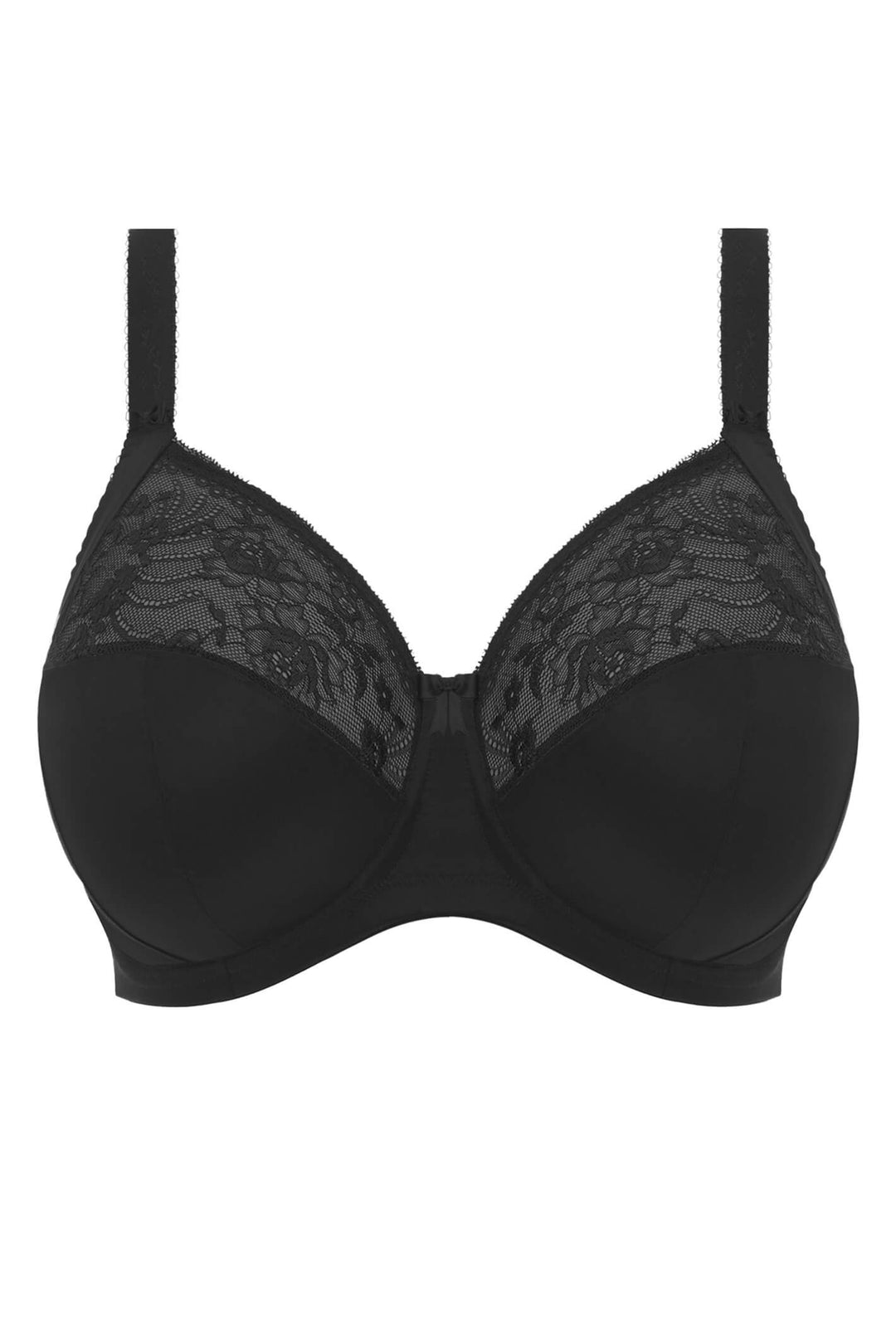 Elomi EL4111BLK Morgan Black Stretch Banded Underwired Full Cup Bra - Rouge Boutique Inverness