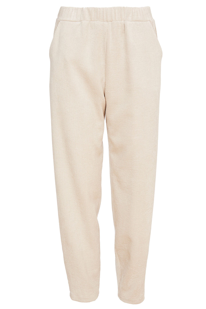 Naya NAW24-257 15 Corduroy Trousers Cream - Rouge Boutique Inverness
