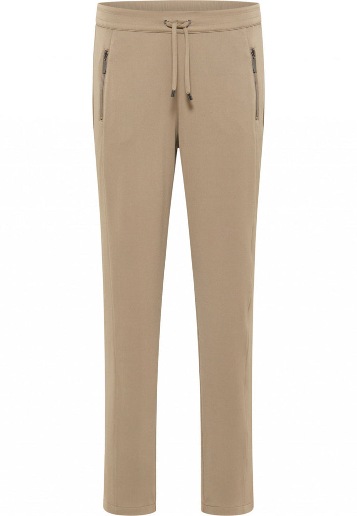 Barbara Lebek 75500032 Taupe Pull-On Trouser - Rouge Boutique