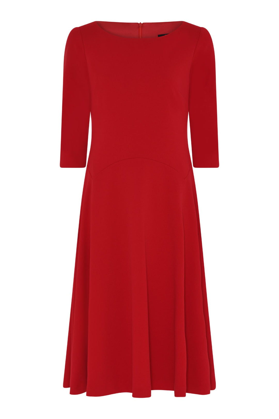 Tia 78424 Dress Classic Black with half sleeve and a gentle a line