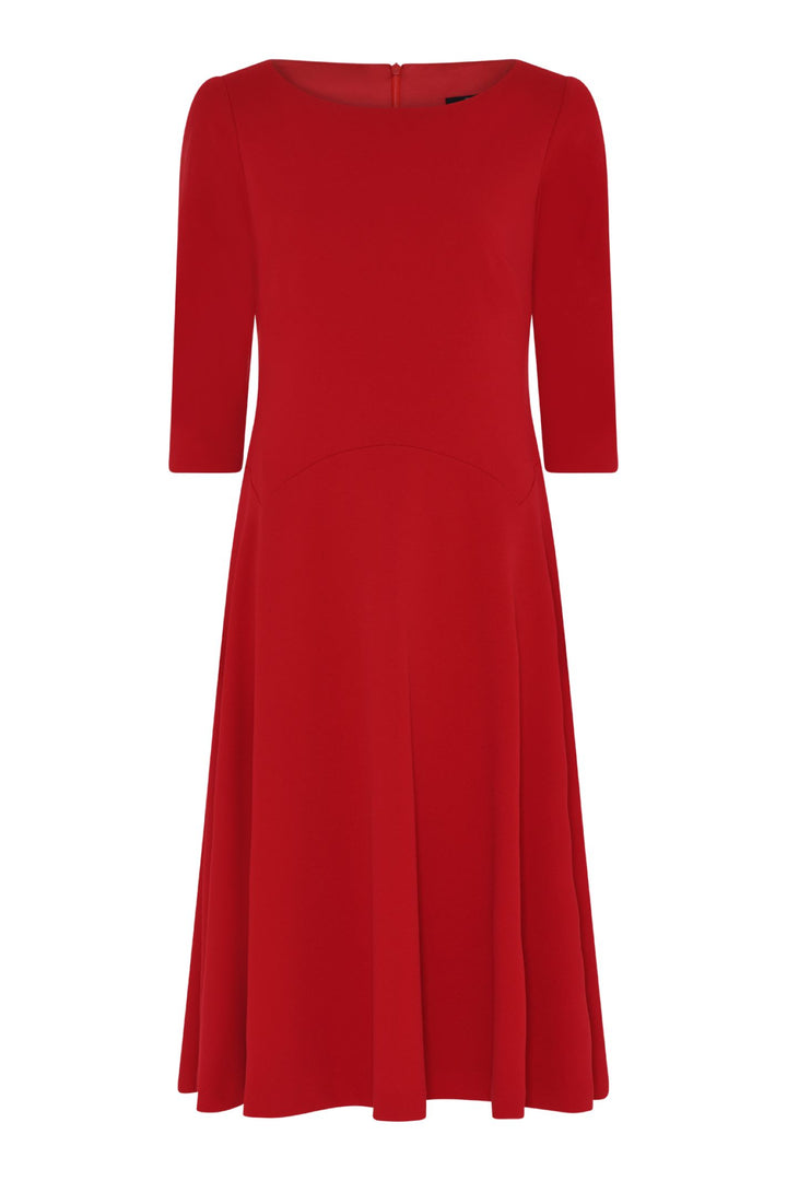 Tia 78424 Dress Classic Black with half sleeve and a gentle a line