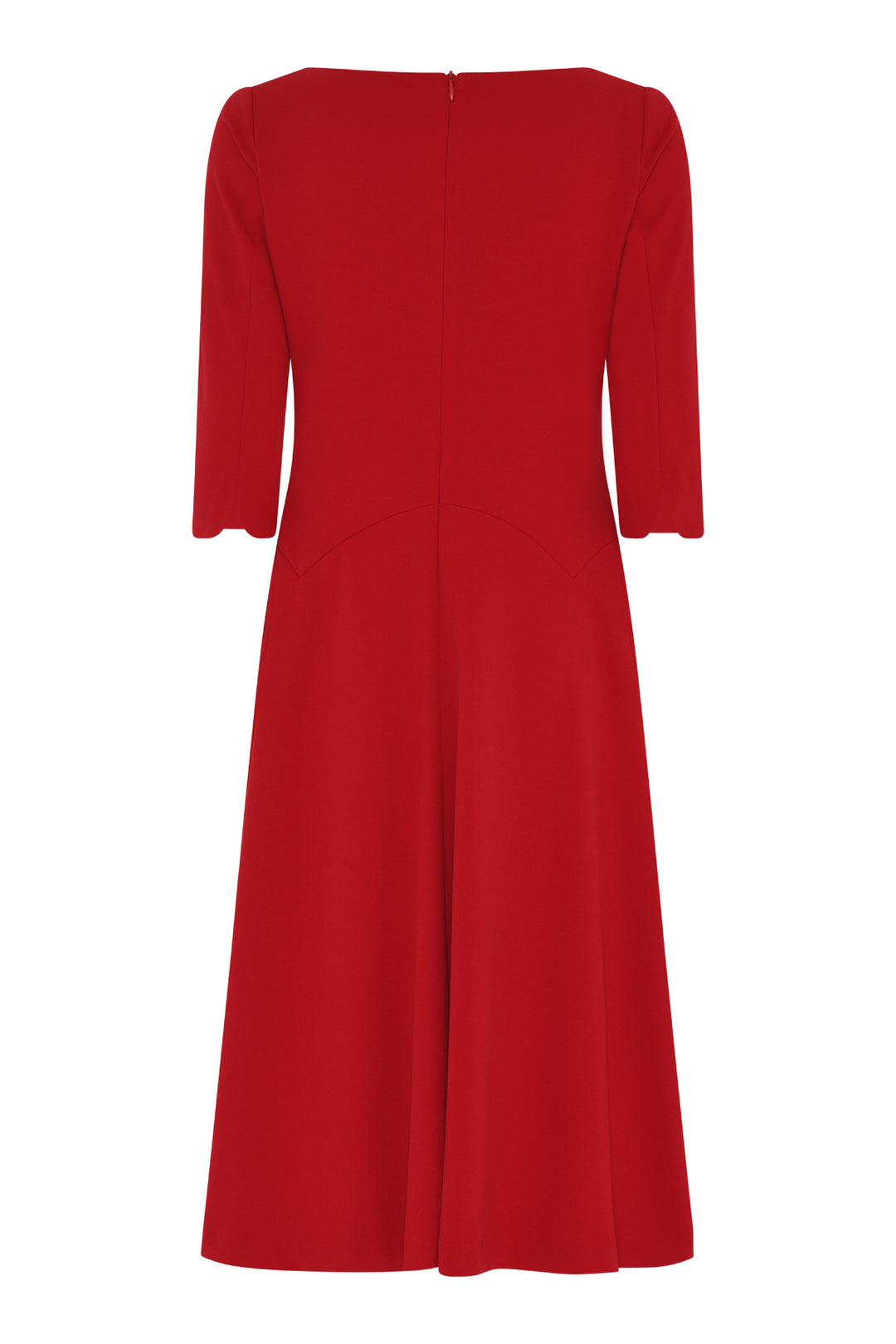 Tia 78424 Dress Classic Black with half sleeve and a gentle a line