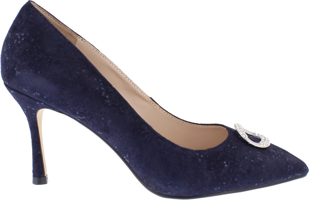 Capollini Judi J612 Navy Occasion Shoe