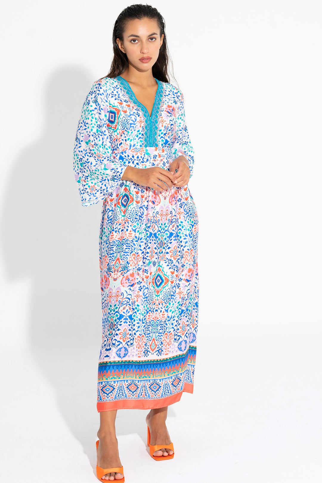 Bariloche Mirador Summer Print Dress