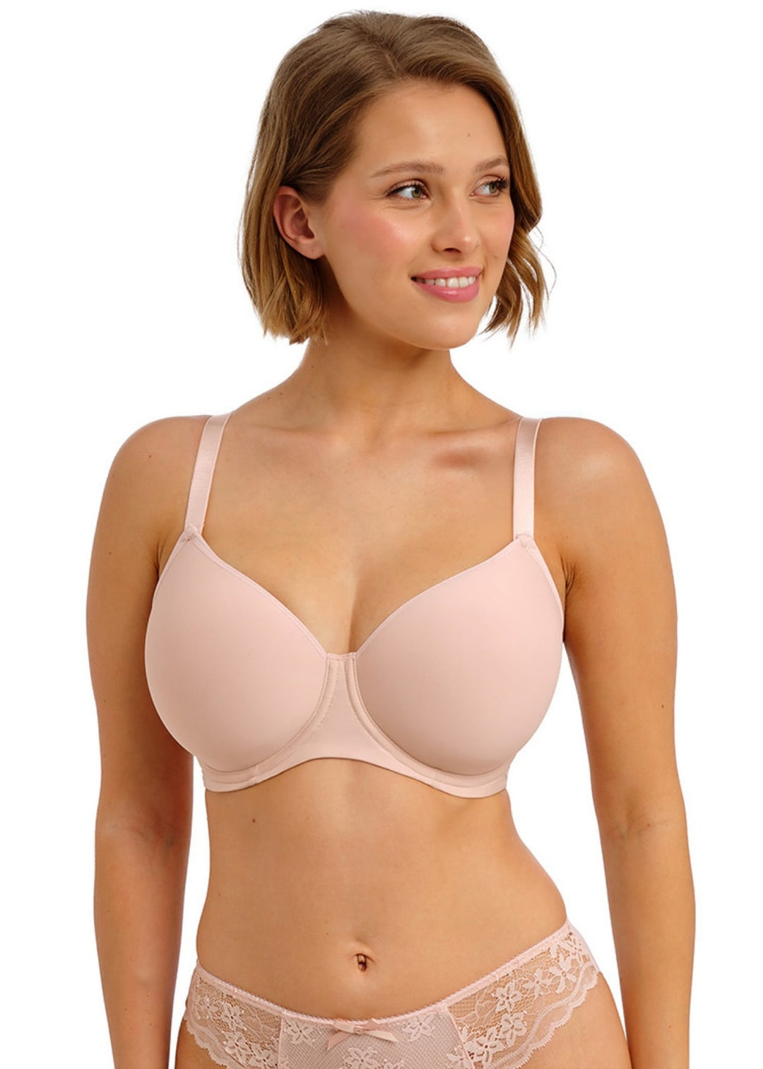 Freya AA404432 Essentially Smooth Wired Bra Cameo Rose Pink