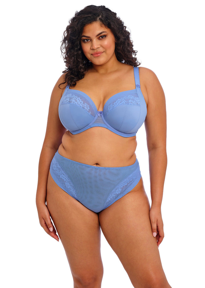Elomi EL302734COR Nerina Cornflower Blue UW Plunge Stretch Bra