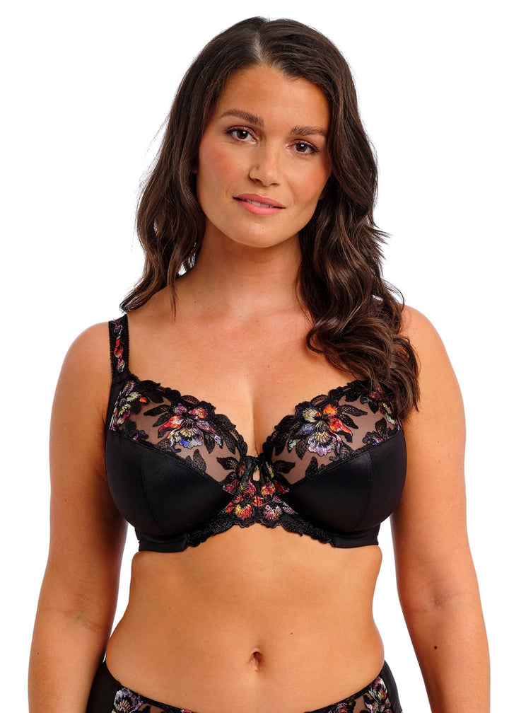 Fantasie FL103401 Magdalena Underwired Bra Black Floral