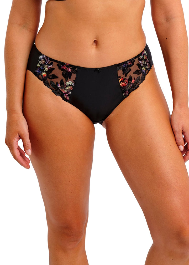Fantasie FL103450 Magdalena Black Floral Brief