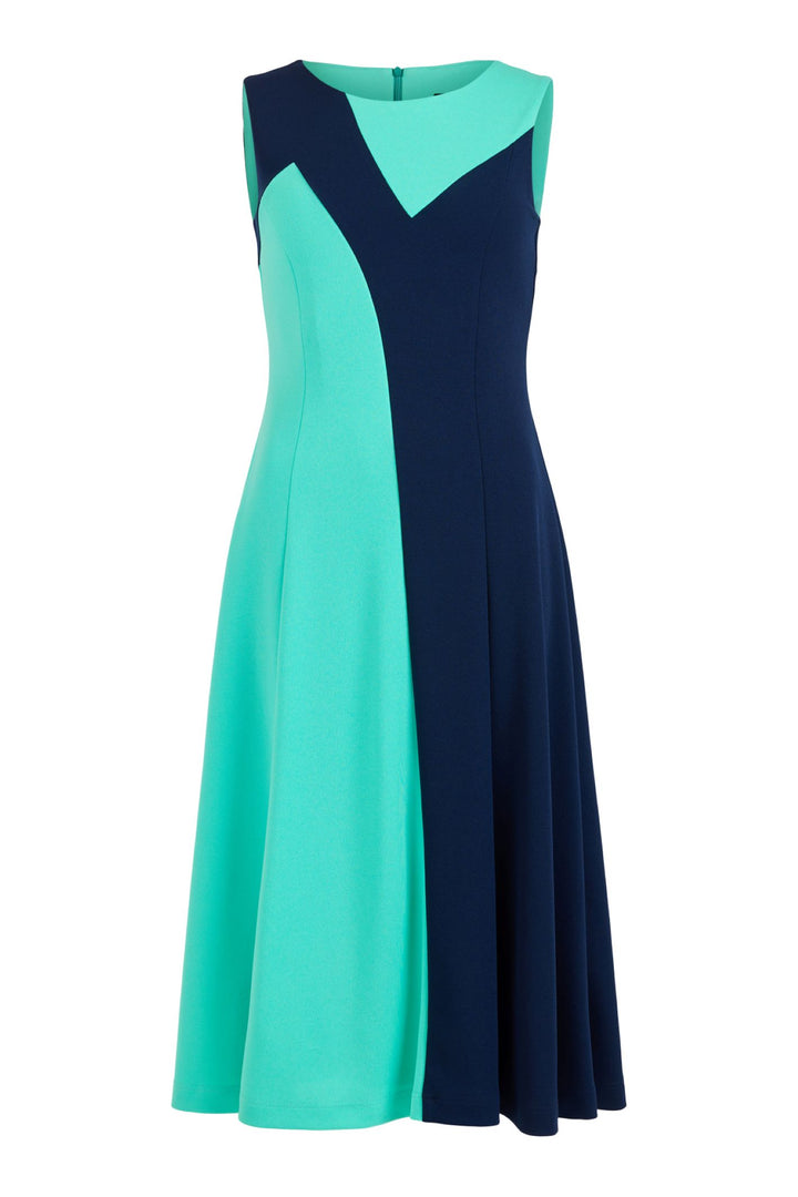 Tia 78760 Dress  Navy Green