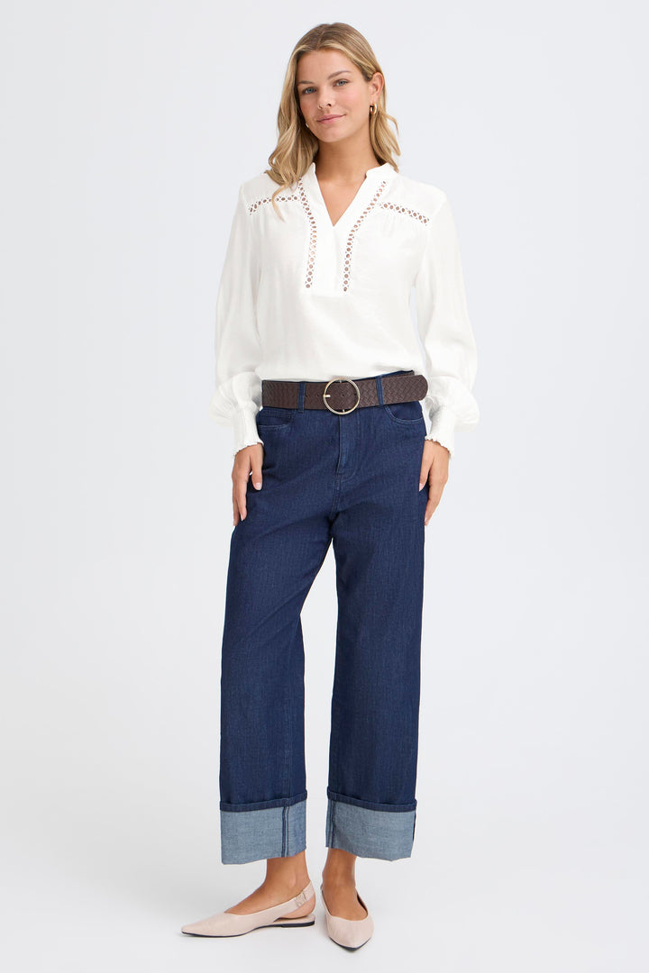 Fransa 20617475 Frblondie Blanc De Blanc Blouse 114800