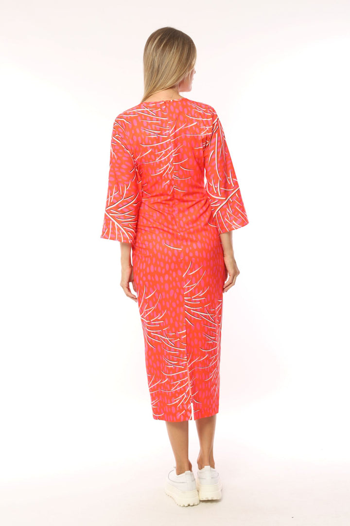 I.nco 2095 Coral Dress Sleeves Lightweight