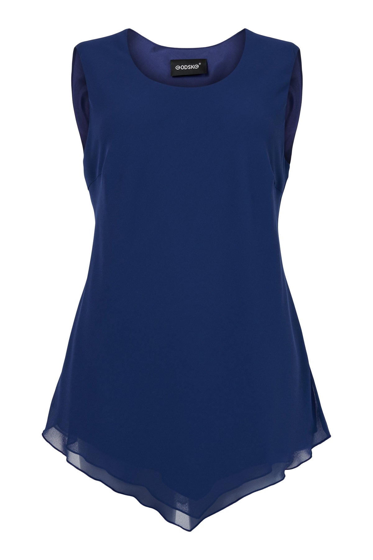 Tia Godske 14348 Shaped Airforce Blue Cami