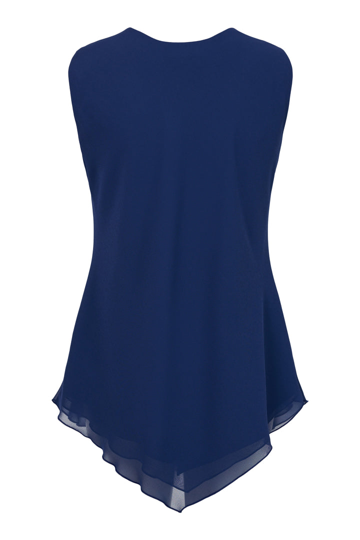 Tia Godske 14348 Shaped Airforce Blue Cami
