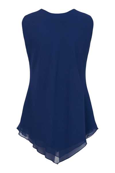 Tia Godske 14348 Shaped Airforce Blue Cami