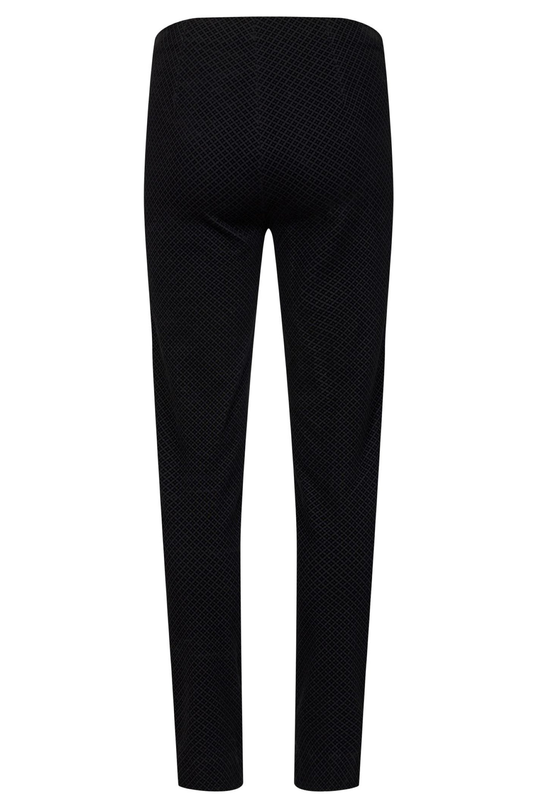 Robell 52499 Mimi Black Print Trouser 75cm