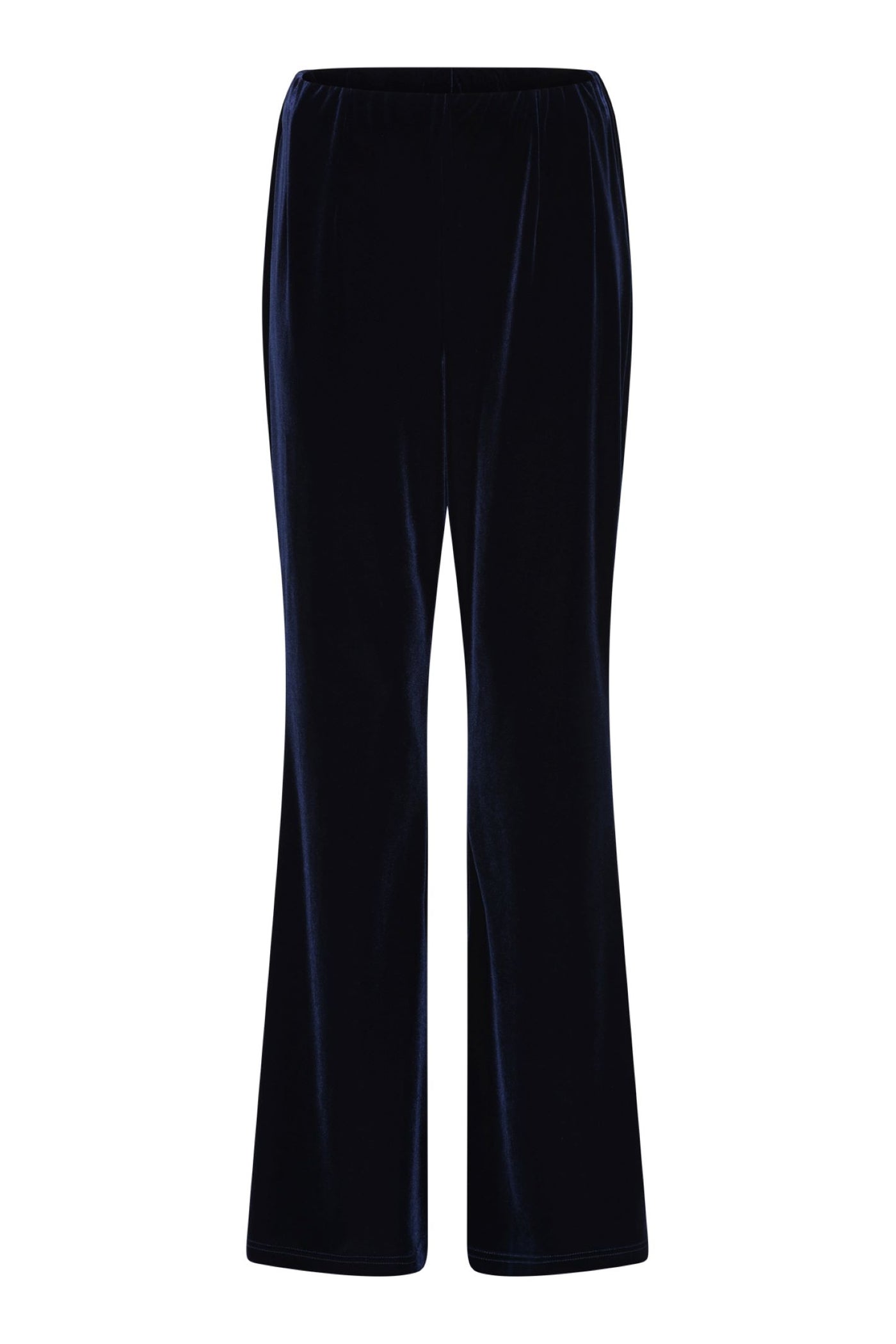 Tia 71307 Velvet Navy Straight Evening Trouser