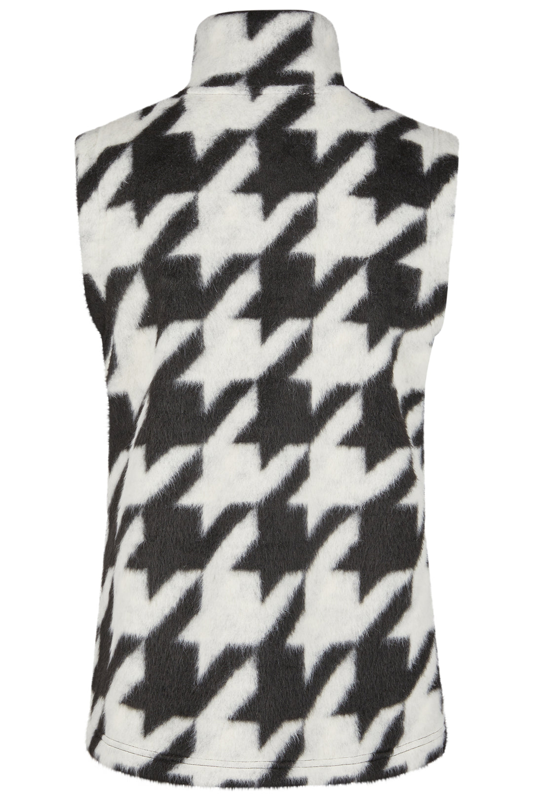 Barbara Lebek 35520052 Black Houndstooth Gilet