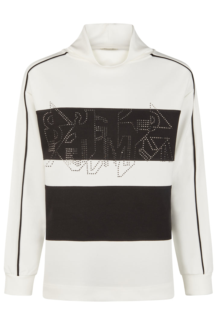 Barbara Lebek 35610052off White Sweat Shirt