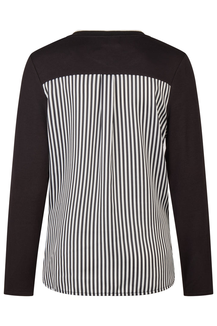 Barbara Lebek 35620052 Black White op Striped Back