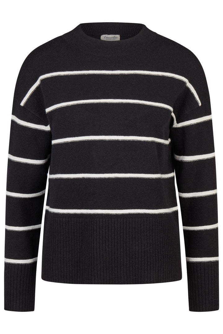 Barbara Lebek 35790052 Black Jumper