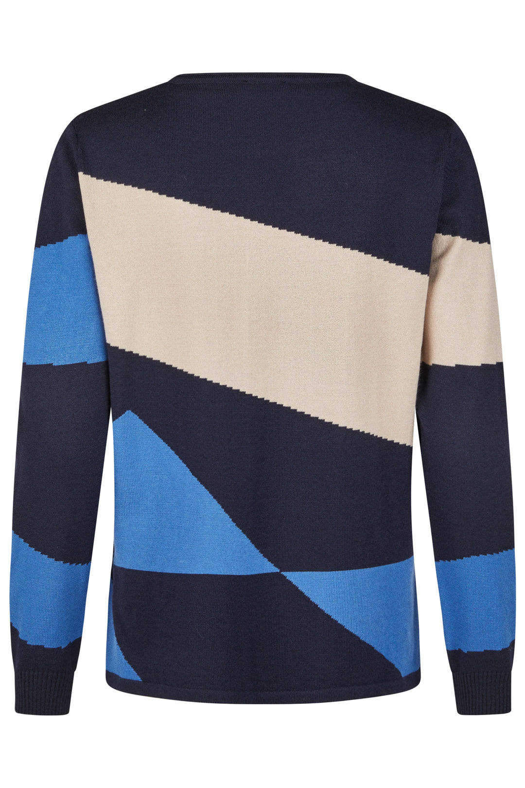 Barbara Lebek 45810052 Navy, Blue Stone Stripe Jumper