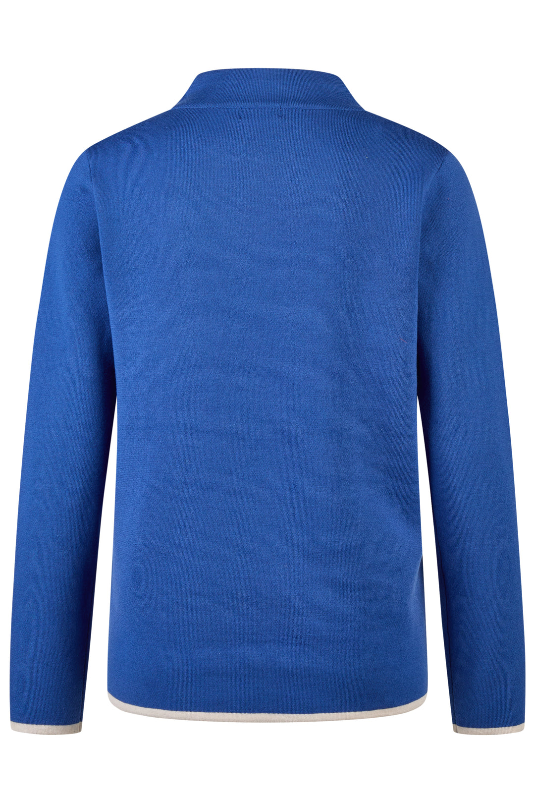 Barbara Lebek 45860052 Ocean Blue Jumper with Toggle Neckline