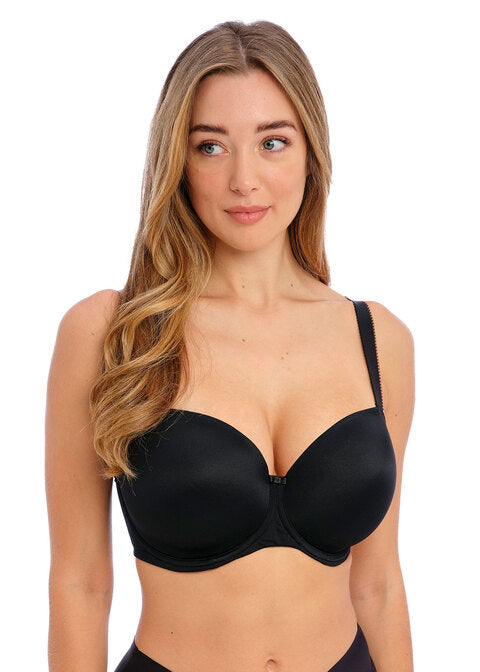 Fantasie FL102701 Smoothease Black Uw Moulded T-shirt Bra