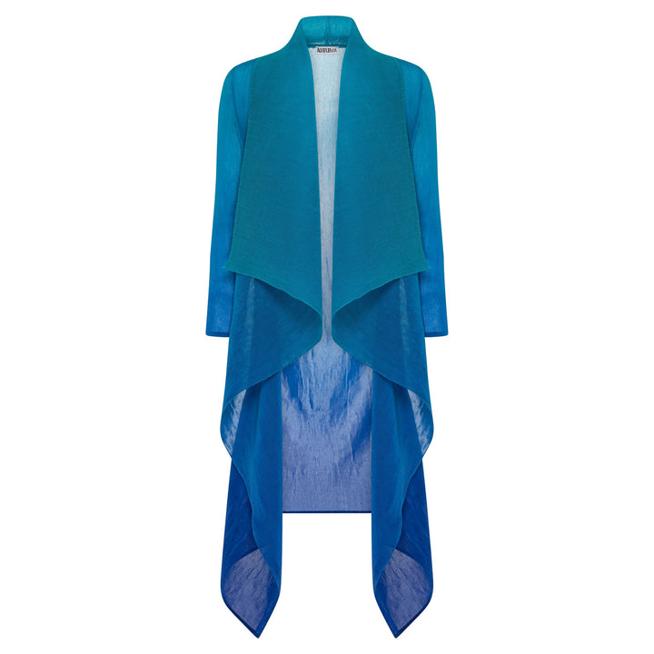 Alquema 17022404 Dress and Coat Aqua Royal