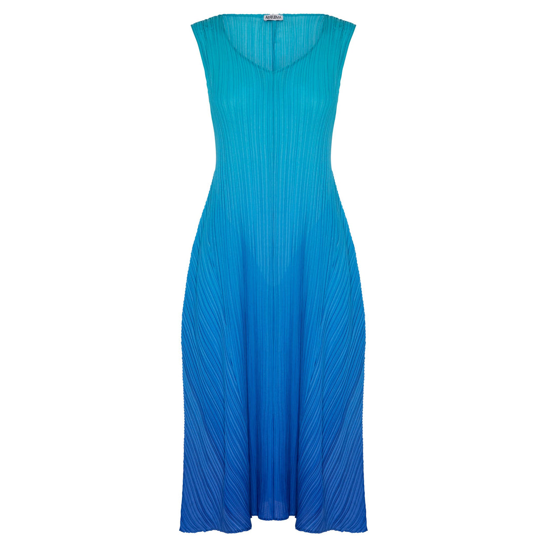 Alquema 17022404 Dress and Coat Aqua Royal