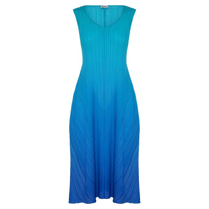 Alquema 17022404 Dress and Coat Aqua Royal