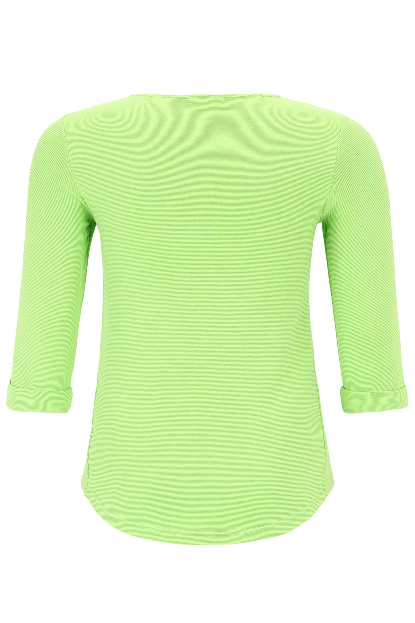 Doris Streich 365 100 Lime Green Motif Top - Rouge Boutique