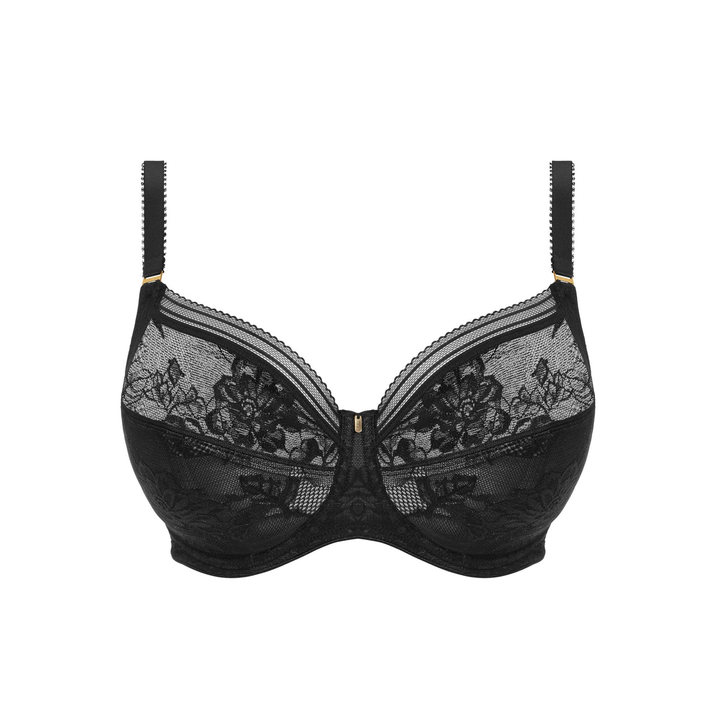 Fantasie FL102301 Fusion Lace Full Cup Side Support Black Bra