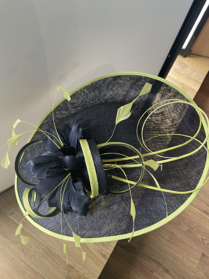 Ivy Lime NAVY Hat Hire Hatinator