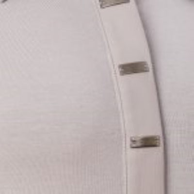 Naya NAS24178 Mink Shirt Collar Dress