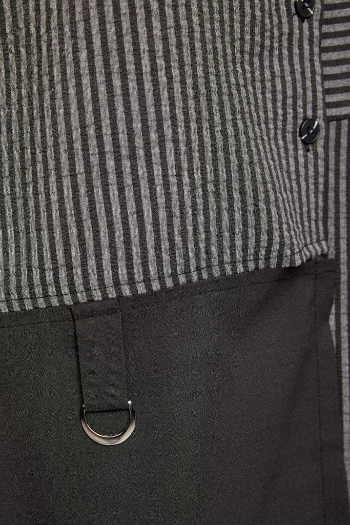 Naya NAW25191 Stripe Shirt Quirky Hem
