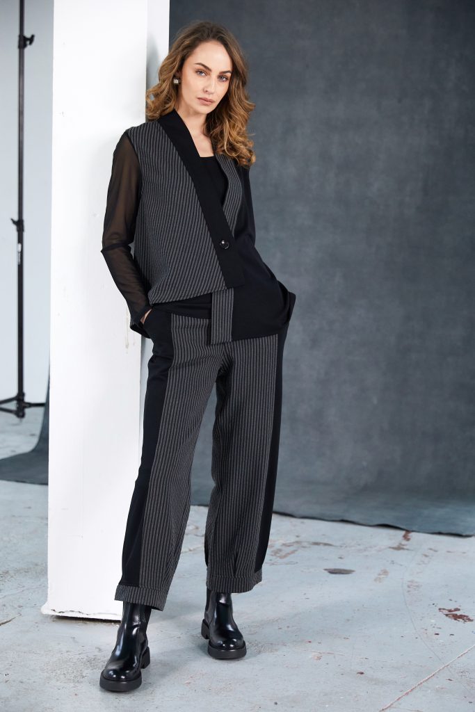 Naya NAW25328 Striped Waistcoat