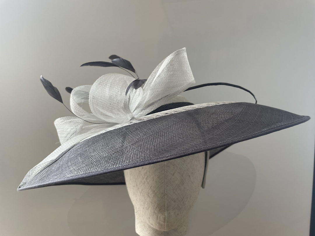Sylvia Hat Hire Hatinator Navy and Mint