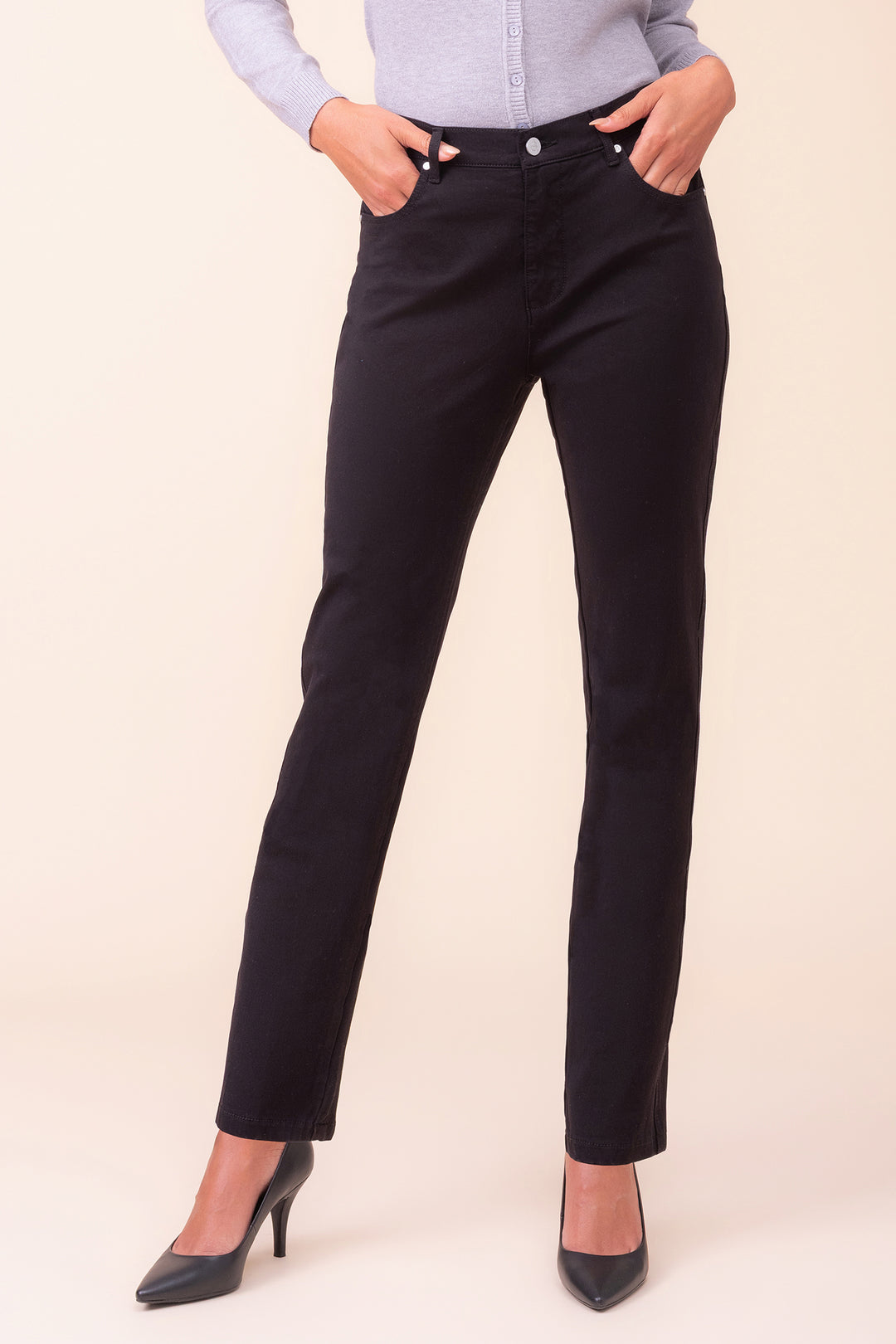 Alison Sheri PAS2403 Black Trousers at Rouge Boutique