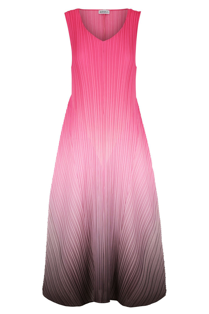 Alquema AC2404 Estrella Dress & Collare Coat Cabaret Pink - Rouge Boutique