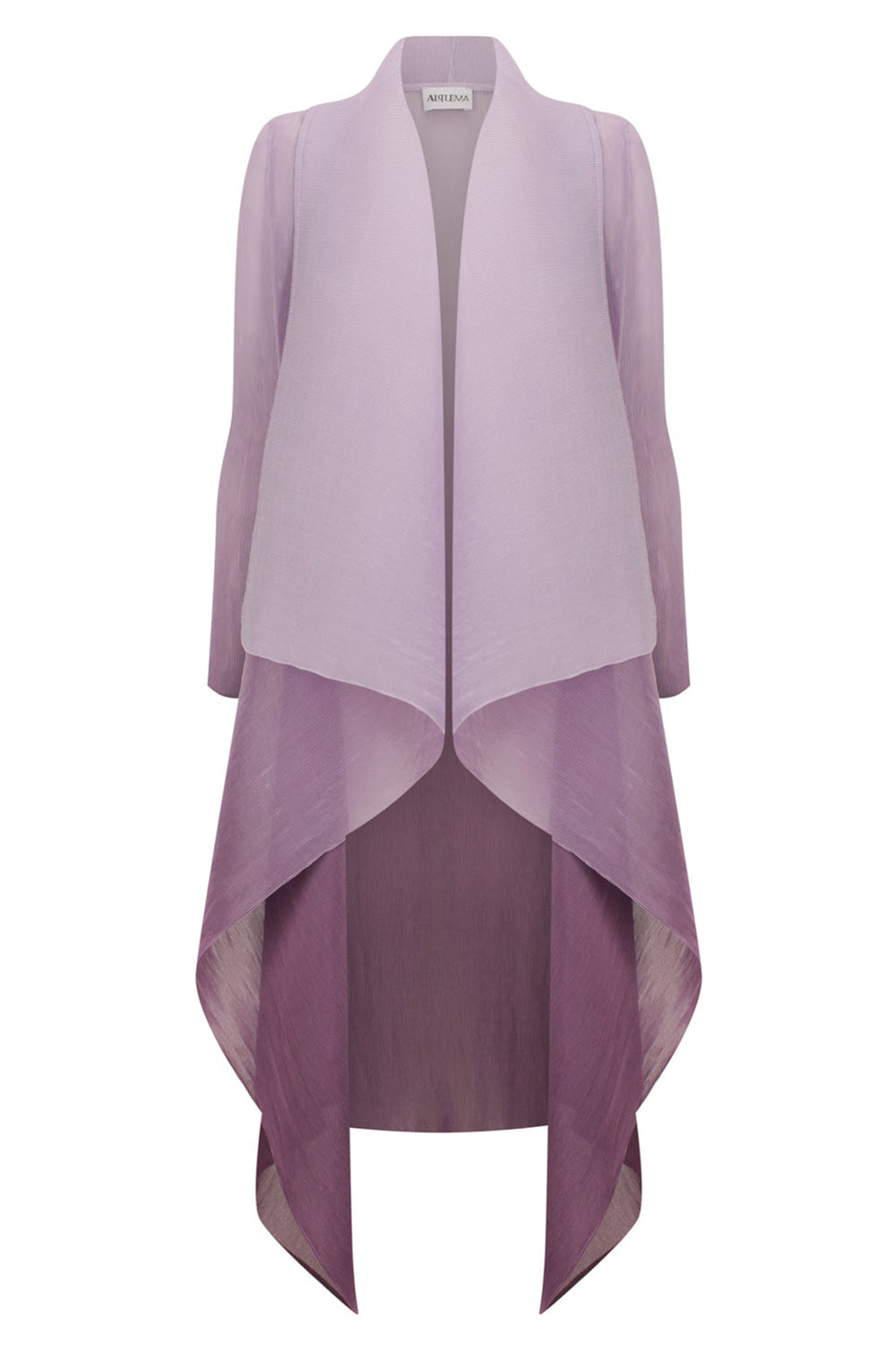 Alquema Estrella Dress and Collare Coat AC2404 Foggy Lavender - Rouge Boutique Inverness
