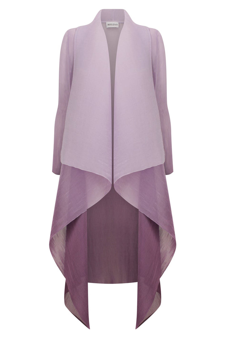 Alquema Estrella Dress and Collare Coat AC2404 Foggy Lavender - Rouge Boutique Inverness