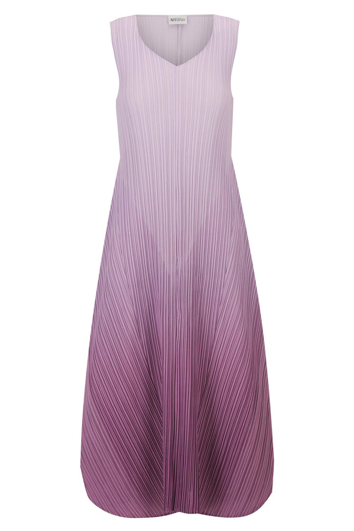 Alquema Estrella Dress and Collare Coat AC2404 Foggy Lavender - Rouge Boutique Inverness