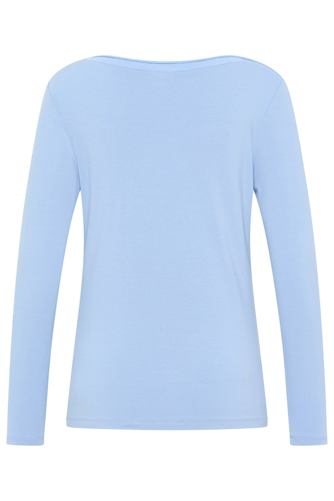 Barbara Lebek 36000032 Sky Blue Boat Neck Long Sleeve T-Shirt - Rouge Boutique