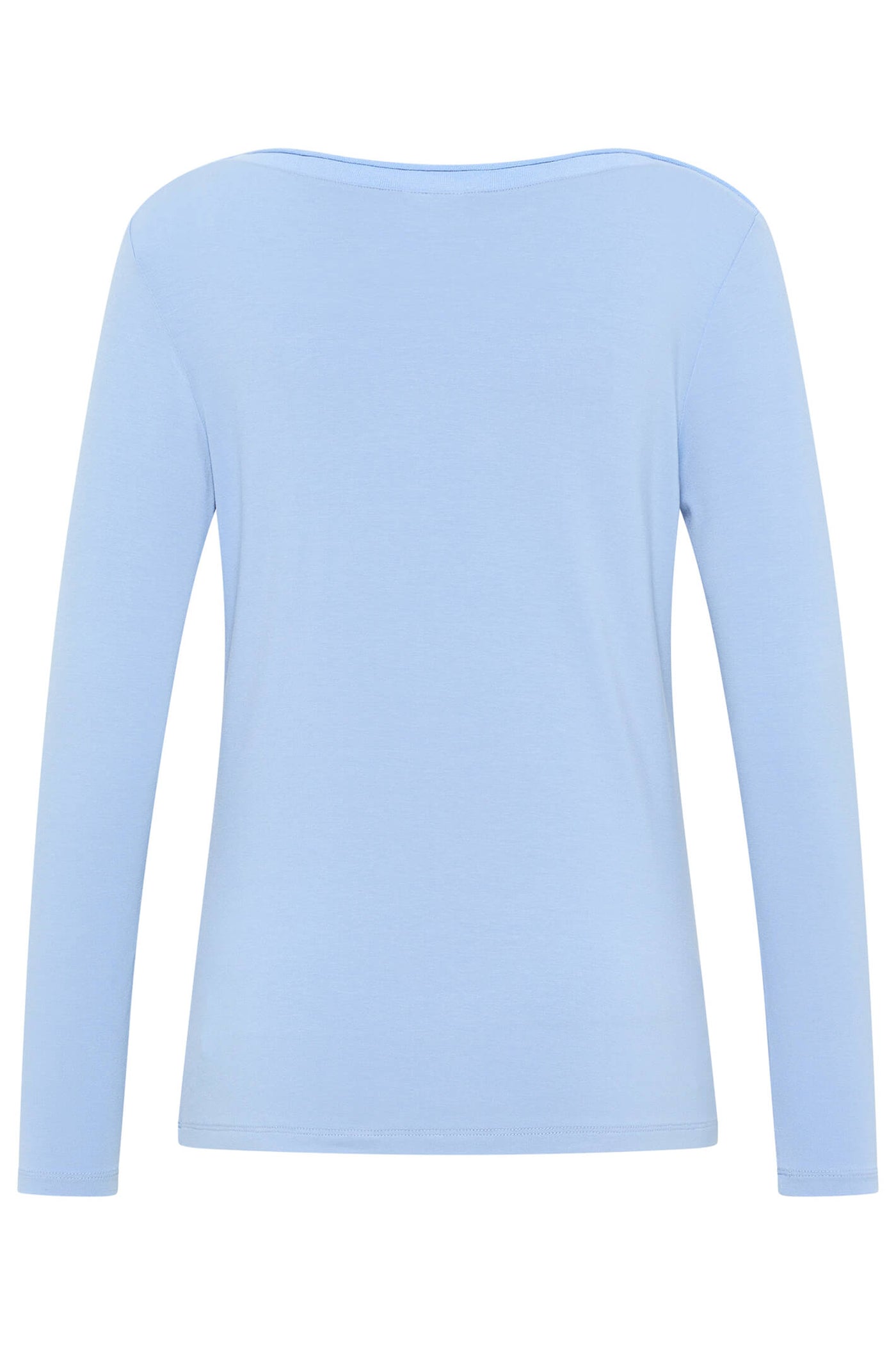 Barbara Lebek 36000032 Sky Blue Boat Neck Long Sleeve T-Shirt - Rouge Boutique