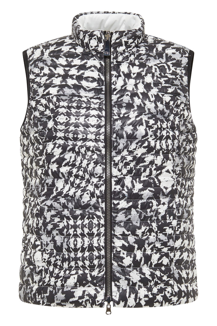 Barbara Lebek 36050032 Off White Reversible Padded Gilet - Rouge Boutique
